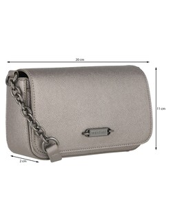 Foto 5 | Foto 5 | Cartera Westies Hbkiyomarowe Plateado Sintetico Para Mujer