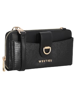 Foto 1 | Foto 1 | Cartera Westies Hbkhara4we Negro Sintetico Para Mujer