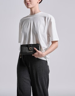 Foto 7 | Foto 7 | Cartera Westies Hbkhara4we Negro Sintetico Para Mujer