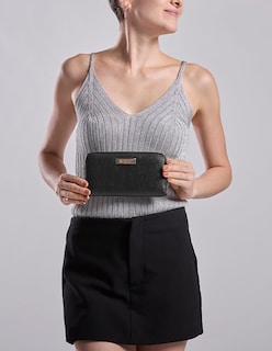 Foto 6 | Foto 6 | Cartera Westies Hbimanol58we Negro Sintetico Para Mujer