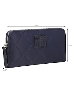 Foto 5 | Foto 5 | Cartera Westies Hbimanol56we Azul Textil Para Mujer