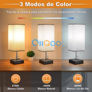 Foto 2 | Foto 2 | Lámparas De Buró Xtellar Escritorio Led 3 Colores