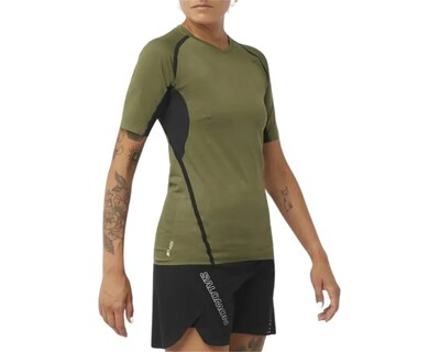 Foto 1 | Foto 1 | Playera Running Salomon S/lab Speed Verde Mujer Lc2025600