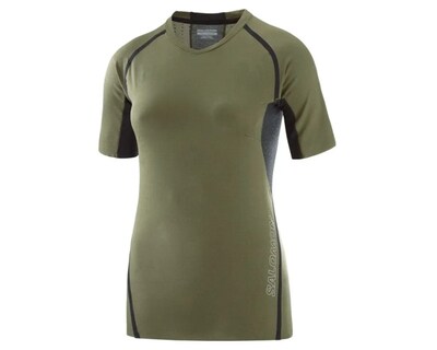 Foto 5 | Foto 5 | Playera Running Salomon S/lab Speed Verde Mujer Lc2025600