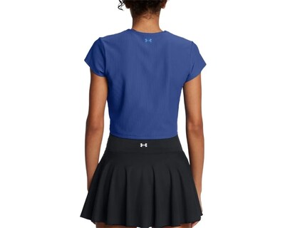 Foto 2 | Foto 2 | Playera Fitness Under Armour Meridian Rib Baby Azul Mujer 13