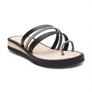 Foto 1 | Foto 1 | Sandalias Golden Shoes 0044 Negro Playa De Dama