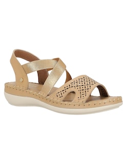Foto 1 | Foto 1 | Sandalia Casual Westies Beige Piel Para Mujer