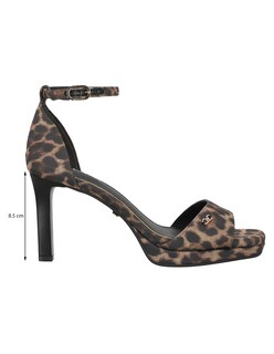 Foto 5 | Foto 5 | Sandalia De Tacón Casual Westies Multicolor Textil Para Mujer