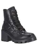 Botín Casual Westies Negro Sintético Para Mujer