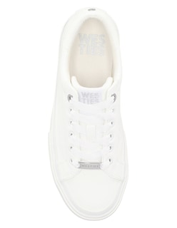 Foto 4 | Foto 4 | Tenis Casual Westies Blanco Sintético Para Mujer