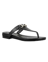 Sandalia Casual Westies Negro Sintético Para Mujer