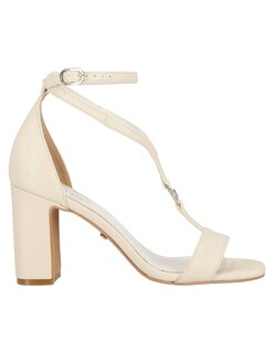 Foto 2 | Foto 2 | Sandalia De Tacón Casual Westies Beige Sintético Para Mujer