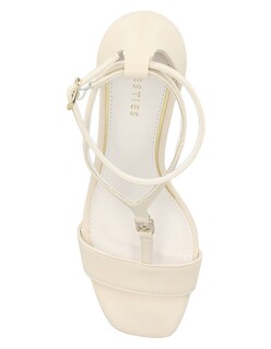 Foto 4 | Foto 4 | Sandalia De Tacón Casual Westies Beige Sintético Para Mujer