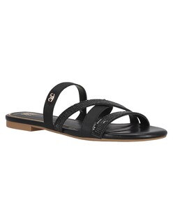 Foto 1 | Foto 1 | Sandalia Casual Westies Negro Textil Para Mujer