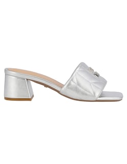 Foto 2 | Foto 2 | Sandalia De Tacón Casual Westies Plateado Sintetico Para Mujer