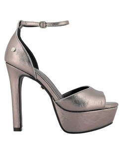 Foto 2 | Foto 2 | Sandalia De Tacón Casual Westies Gris Sintético Para Mujer