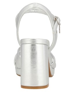 Foto 3 | Foto 3 | Sandalia De Tacón Casual Westies Plateado Sintético Para Mujer