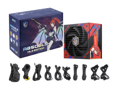 Foto 5 | Foto 5 | Fuente De Poder Msi A850gls Mlg Edition 850w 80 Plus Gold Pcie 5.1 Full Modular Atx