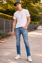 Origo Jeans Original Slim Fit Hombre Mezclilla Premium