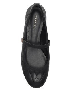 Foto 4 | Foto 4 | Balerina Casual Westies Negro Sintético Para Mujer