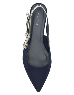 Foto 4 | Foto 4 | Balerina Casual Westies Azul Textil Para Mujer