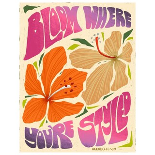 Foto 1 | Foto 1 | Cuadro Decorativo Impreso 90x122cm Bloom Where Youre Style