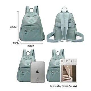 Foto 3 | Foto 3 | Mochila Para Mujer Eo Safe Imports Esi-24916 Verde