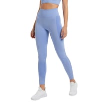 Legging Deportivo Gda Seamless Diseño Sonrisa Color Tulip