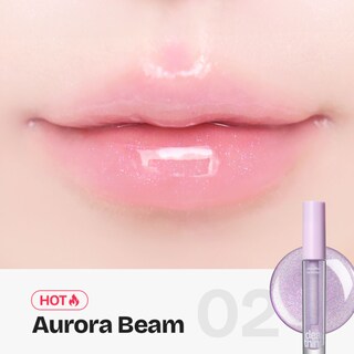Foto 3 | Foto 3 | Bálsamo Labial Dearthing Glow Effect Lip Plumper #02 Aurora Beam 1.5g – Efecto Natural De Volumen Y Brillo Hidratante