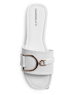 Foto 3 | Foto 3 | Sandalia Gabrielas's Blanco 4550094 Con Hebilla Para Mujer