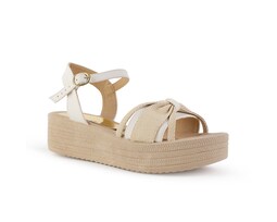 Sandalia Gabriela's Beige 4500183 con Pulsera para Mujer