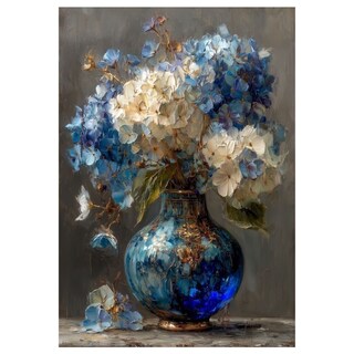 Foto 1 | Foto 1 | Cuadro Decorativo Impreso 40x60cm Jarrón De Hortencias