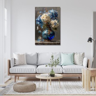 Foto 2 | Foto 2 | Cuadro Decorativo Impreso 40x60cm Jarrón De Hortencias