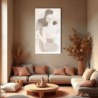 Foto 2 | Foto 2 | Cuadro Decorativo Impreso 60x80cm Fusión De Almas