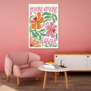 Foto 2 | Foto 2 | Cuadro Decorativo Impreso 90x122cm More Amore Por Favor