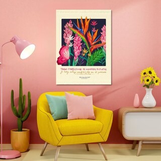 Foto 2 | Foto 2 | Cuadro Decorativo Impreso 90x122cm Todas Florecemos