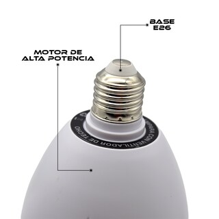 Foto 4 | Foto 4 | Foco Lampara Ventilador 5 Aspas 48w Con Control Remoto