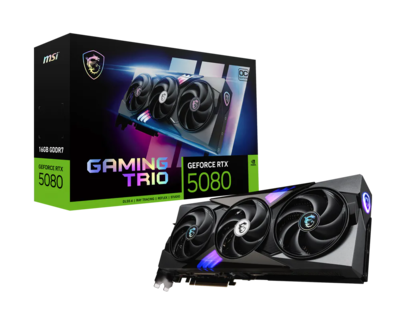 Foto 1 | Foto 1 | Tarjeta De Video Msi Nvidia Geforce Rtx 5080 Gaming Trio Oc 16gb Gddr7 Hdmi/dp Rgb Negro