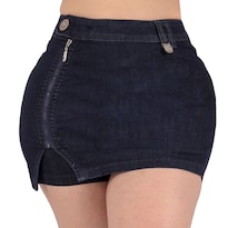 Short Falda Mezclilla Levanta Pompa Sea Brazil Mujer
