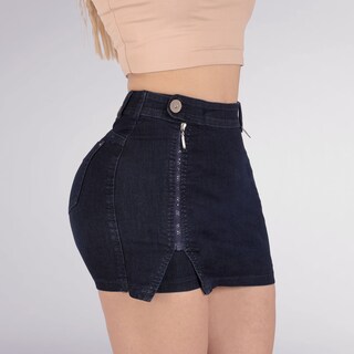 Foto 3 | Foto 3 | Short Falda Mezclilla Levanta Pompa Sea Brazil Mujer