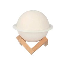 Lámpara Humidificadora Y Aromatizadora De Luna Blanco