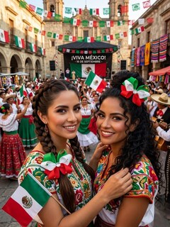 Foto 7 | Foto 7 | Pack de 3 Moños Tricolor para Pelo