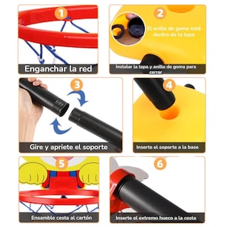 Foto 2 | Foto 2 | Canasta de Basquetbol Cm-top Ajustable Infantil
