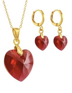 Foto 1 | Foto 1 | Juego de Collar y Aretes de Chapa de Oro De 18k Zvezda