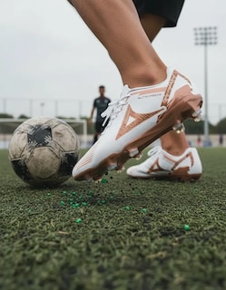 Foto 6 | Foto 6 | Tacos De Futbol Pirma Antideslizantes Fg Blancos