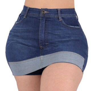 Foto 1 | Foto 1 | Short Falda Mezclilla Levanta Pompa Sea Brazil Mujer