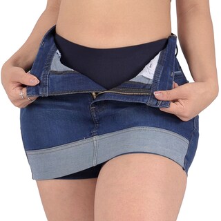 Foto 2 | Foto 2 | Short Falda Mezclilla Levanta Pompa Sea Brazil Mujer
