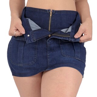 Foto 2 | Foto 2 | Short Falda Mezclilla Levanta Pompa Sea Brazil Mujer