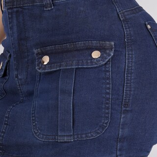 Foto 4 | Foto 4 | Short Falda Mezclilla Levanta Pompa Sea Brazil Mujer