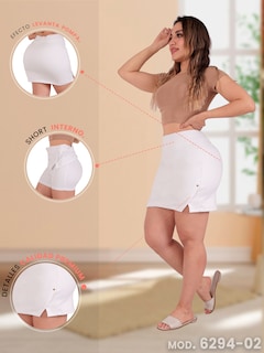 Foto 6 | Foto 6 | Short Falda De Vestir Sea Brazil Mujer